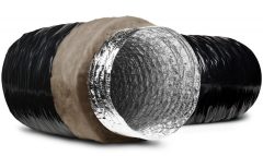 AFS SONOAFS-ALU.70B (PE CEKET) Ø112mm Ses Isı İzoleli Alüminyum Flexible Hava Kanalı (10metre fiyatıdır.)