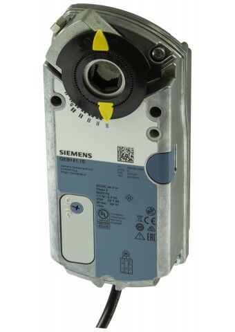 Rotary Tip Open Air Damper Motorları, 230V Yay Geri Dönüşsüz, 20 Nm Tork