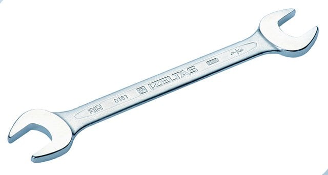 İki ağız anahtar uzun boy 1/4x 5/16 (sae)