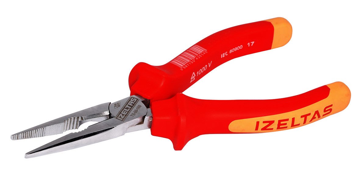 140 mm  düz kargaburun elektrikçi izoleli 1000 v