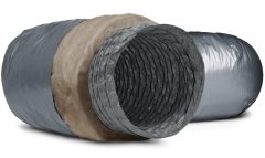 AFS ISOAFS-PVC.M (ISI İZOLELİ) Ø152mm Takviyeli PVC Flexible Hava Kanalı (10mt fiyatıdır.)