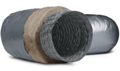 AFS ISOAFS-PVC.M (ISI İZOLELİ) Ø560mm Takviyeli PVC Flexible Hava Kanalı (10mt fiyatıdır.)