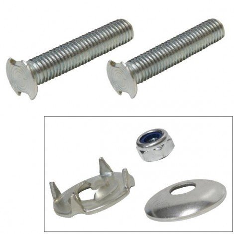 Standart Fiber Somun Çanak Pullu Civata Çeşitleri