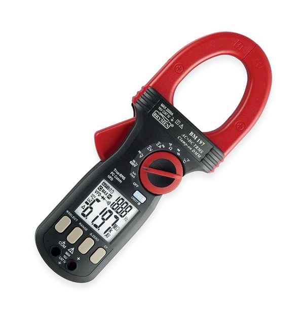 Brymen BM-197 - 2000A DC+AC True RMS Power Pens+Multimetre