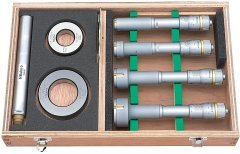 Mitutoyo 368-913 (20-25 / 25-30 / 30- 40 / 40-50 mm) 3 Nokta Temaslı İç Çap Mikrometresi