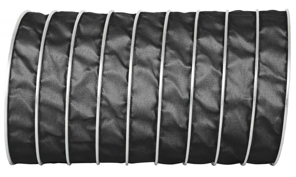 CLIP SIMFLEKS-NEOPRENE 450 Mikron Ø400mm Endüstriyel Takviyeli Neopren Flexible Hava Kanalı (1metre fiyatıdır.)