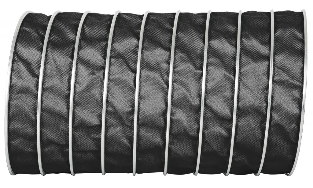 CLIP SIMFLEKS-NEOPRENE 450 Mikron Ø500mm Endüstriyel Takviyeli Neopren Flexible Hava Kanalı (1metre fiyatıdır.)