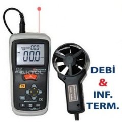 Cem DT-620 Debi Ölçer Anemometre & Infrared Termometre