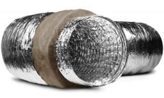 AFS SONOAFS-ALU.FB Ø152mm Ses ve Isı İzoleli Alev Almaz Alüminyum Flexible Hava Kanalı 10mt 250°C