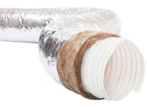 AFS SONOAFS.NONWOVEN Ø152mm Ses ve Isı İzoleli Alüminyum Flexible Hava Kanalı (10metre fiyatıdır.)