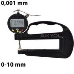 LOYKA 5331-10 Geniş Ağızlı Kalınlık Komparatörü (0.001 MM-120 MM)