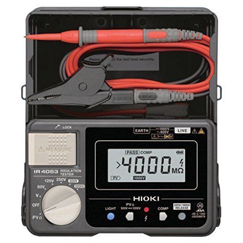 HİOKİ IR4053-10 PV ÜRETİM SİSTEMLERİ İÇİN İZOLASYYON MEGERİ 1000V