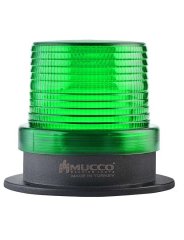 Mucco 90 Serisi 5 Mod SMD LED Buzzerlı Tepe Lambası 12-24V AC - DC - Yeşil