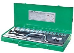 Elta 1/2'' altı köşe lokma anahtar takımı 18 parça