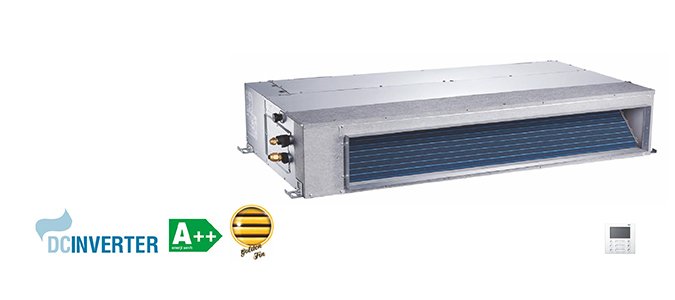 OLEFINI KANALLI TİP TİCARİ SPLİT KLİMALAR (R410A/R32) OLE-D-48 HDCM İnv (48000 Btu/h)