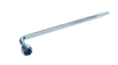Bijon anahtarı pipo tipi 19 mm (tornavida ağızlı)