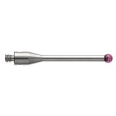 RENISHAW M2 Ø2 mm Yakut bilye, Paslanmaz Çelik Gövde, L 10/20 mm Prob 10 Ø(mm)