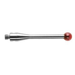 RENISHAW M2 Ø3 mm Yakut bilye, Paslanmaz Çelik Gövde, L 10/20 mm Prob 10 Ø(mm)