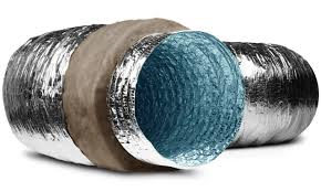 İZOLELİ ANTİ-MİKROBİYAL FLEXIBLE HAVA KANALI Ø140