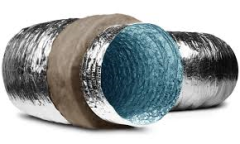 İZOLELİ ANTİ-MİKROBİYAL FLEXIBLE HAVA KANALI Ø140