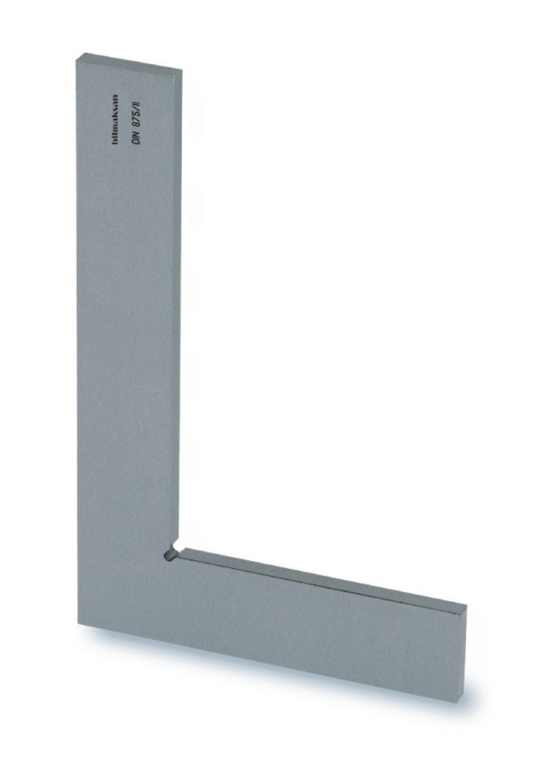BİLMAKSAN 1985102 Düz Gönye Boy 100x70 mm-Genişlik 20x5 mm