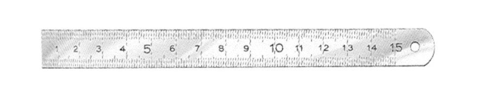 BİLMAKSAN 5295203 FLEKSİBIL ÇELİK CETVEL (Uzunluk 300 mm/Genişlik x kalınlık 13x05 mm)