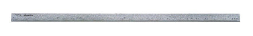 BİLMAKSAN 10103000 KONTROL ÇELİK CETVEL (Uzunluk 3000 mm/Genişlik x kalınlık 50x10 mm)