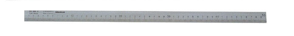 BİLMAKSAN 10202000 ATÖLYE TİPİ ÇELİK CETVEL (Uzunluk 2000 mm/Genişlik x kalınlık 40x8 mm)