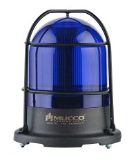 Mucco 100 Serisi 5 Mod Buzzer-Kafesli Power LED Tepe Lambası 85-260V AC - DC - Mavi