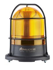 Mucco 100 Serisi 5 Mod Buzzer-Kafesli Power LED Tepe Lambası 85-260V AC - DC - Sarı