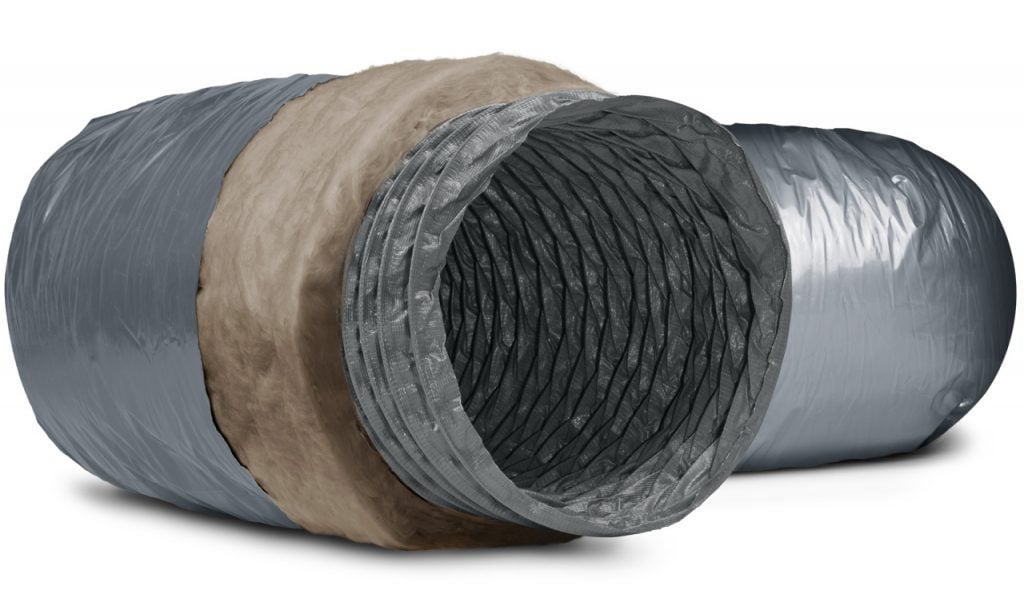 AFS ISOAFS-PVC.M (ISI İZOLELİ) Ø82mm Takviyeli PVC Flexible Hava Kanalı (10mt fiyatıdır.)