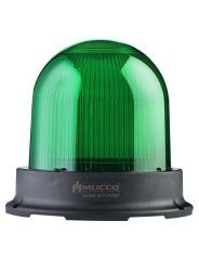 Mucco 125 Serisi 5 Mod Power LED Tepe Lambası 85-260V AC - DC - Yeşil