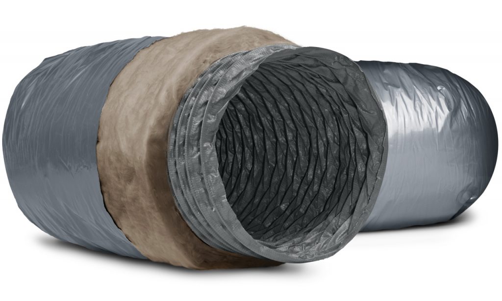 AFS ISOAFS-PVC.M (ISI İZOLELİ) Ø280mm Takviyeli PVC Flexible Hava Kanalı (10mt fiyatıdır.)