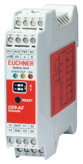 Euchner CES-AZ-UES-01B 105139 Değerlendirme Ünitesi
