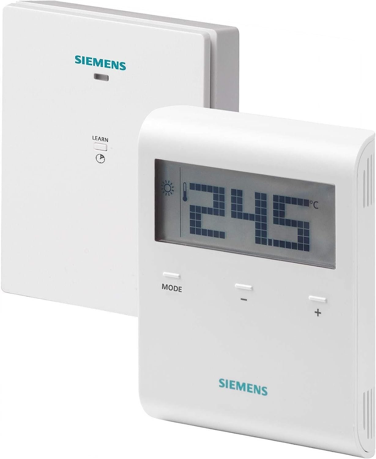 Kablosuz Dijital Oda Termostatları (5-35 Derece), LCD Ekranlı RDD100.1RF/SET