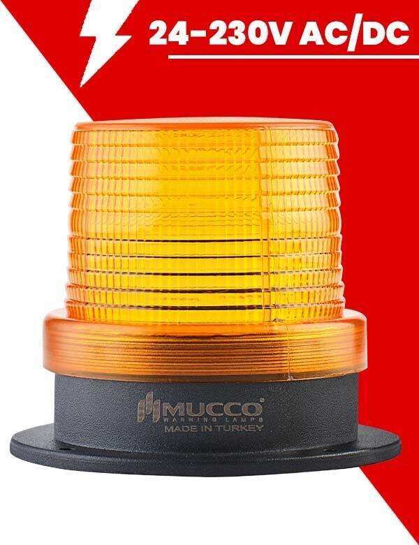 Mucco Çakar Işıklı Maxi-Volt Tepe Lambası SNT-912 90 Ø(mm) - Sarı