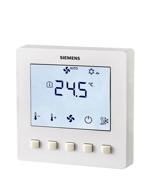Dijital Fan Coil Termostatları (5-35 Derece) LCD Ekranlı İki Borulu Sistemler İçin RDF510/BP