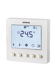 Dijital Fan Coil Termostatları (5-35 Derece) LCD Ekranlı Dört Borulu Sistemler İçin RDF530/BP