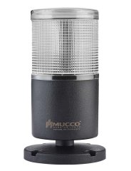 Mucco 1 Katlı Flaşör Işıklı Kolon 220V AC SNT-7012-F1 Beyaz