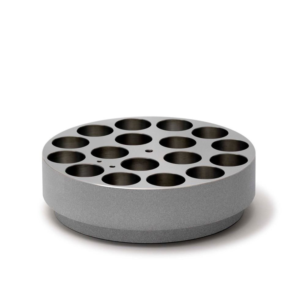Velp A00000339 MonoAluBlock, 17 pos. Ø28 x h 30 mm