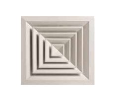 45*45 Beyaz Anemostat(Taşyünü asma tavan için)