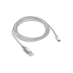 2DK16 ttec AlumiCable iPh. Şarj Kablosu Gümüş