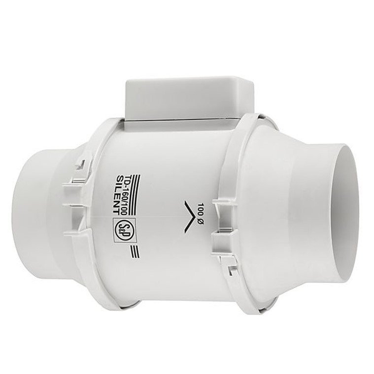 TD-160/100 N SILENT (PLASTİK) FAN-180 M3/H