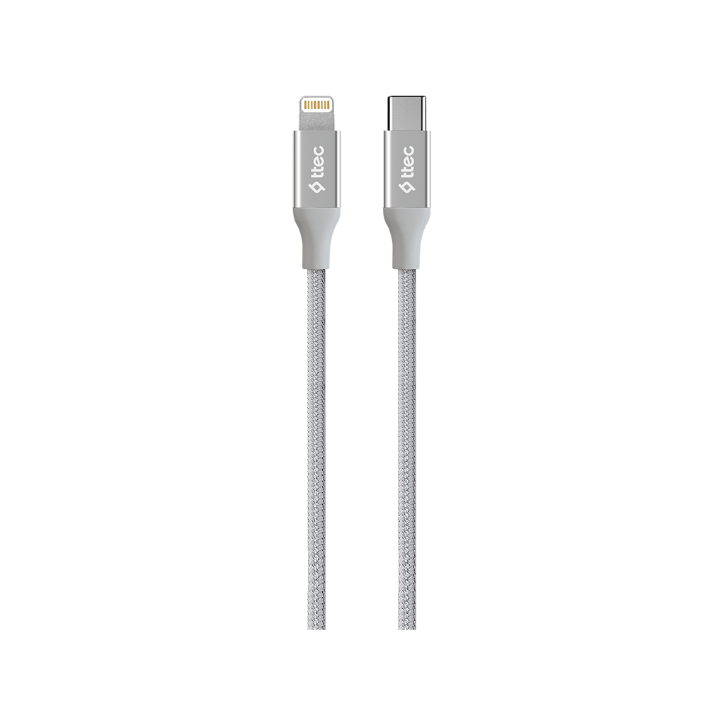 2DK41 ttec AlumiCable Type-c - Lightning Hızlı Şarj Kablosu 150cm