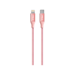 2DK41 ttec AlumiCable Type-c - Lightning Hızlı Şarj Kablosu 150cm Roze Altın