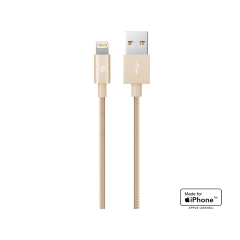2DKM02 ttec AlumiCable MFi iPh. Şarj Kablosu Altın