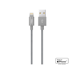2DKM02 ttec AlumiCable MFi iPh. Şarj Kablosu Altın Uzay Grisi