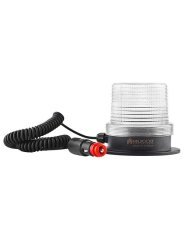 Mucco Mıknatıslı Çakmak Fişli Çakar Buzzer-Kafesli Tepe Lamba SNT-F915-B-KFS 12-24V AC/DC Beyaz