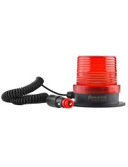 Mucco Mıknatıslı Çakmak Fişli Çakar Buzzer-Kafesli Tepe Lamba SNT-F915-B-KFS 12-24V AC/DC Kırmızı