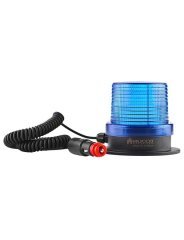 Mucco Mıknatıslı Çakmak Fişli Çakar Buzzer-Kafesli Tepe Lamba SNT-F915-B-KFS 12-24V AC/DC Mavi